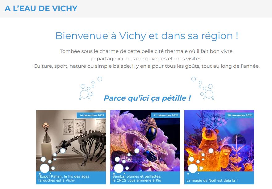 Le visuel de blog Aleaudevichy de Fabienne
