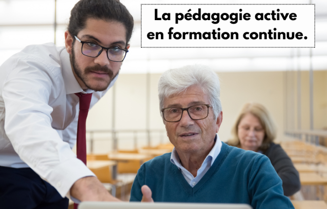 La pédagogie active des formateurs ABC Formation Continue.