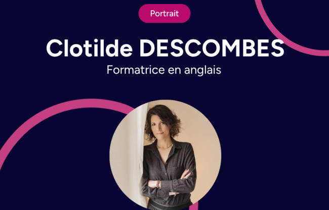 portrait formateur langues Clotilde Descombes