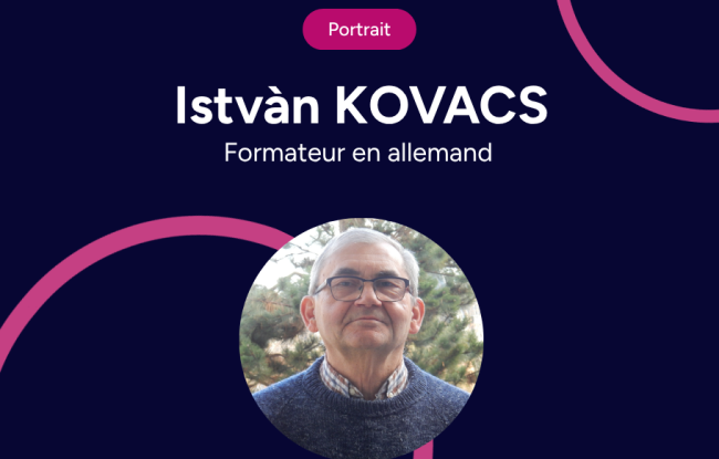 portrait formateur langues Istvan Kovacs