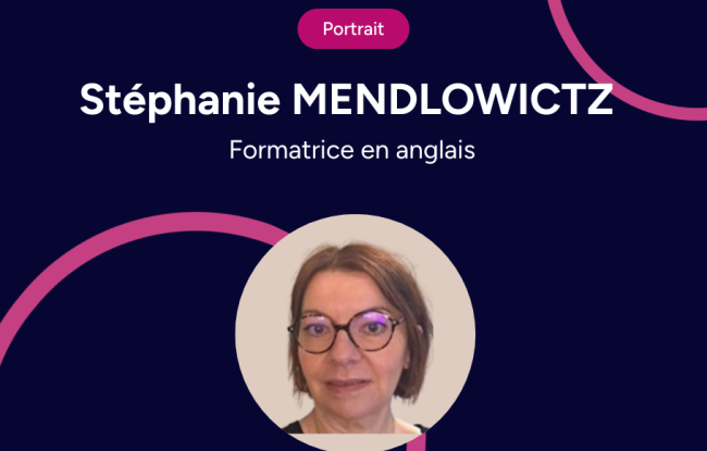 portrait formateur langues Stéphanie MENDLOWICTZ