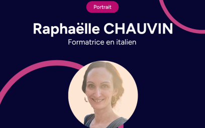 Raphaëlle Chauvin : formatrice en italien